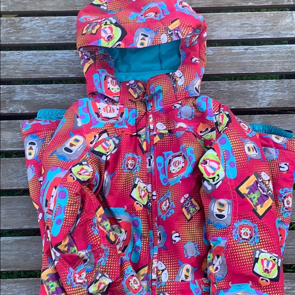 Toddle 3T one piece Burton snowboard suit